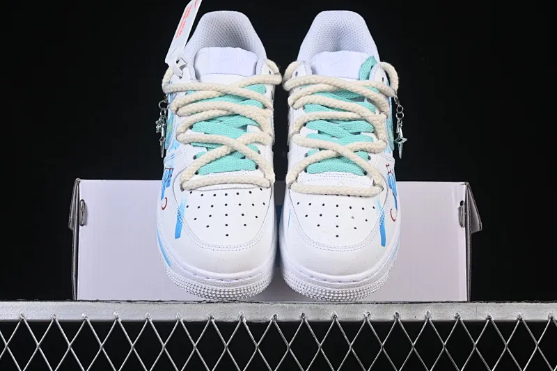 All categories Nk Air Force 1 Air Force series Nk Air Force 1 Low Air Force low-top Nike Air Force 1'07 Low "Aries" Hand-painted graffiti twelve constellations series Aries Air Force One low-top casual sneakers Constellation 321-419